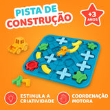 Jogo Montessori de Desafios Lógicos com Carrinho - SmartPlay