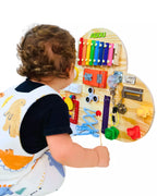 Painel Montessori Nuvem Ludii | Estímulo Sensorial & Criatividade