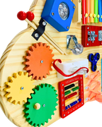 Painel Montessori Nuvem Ludii | Estímulo Sensorial & Criatividade