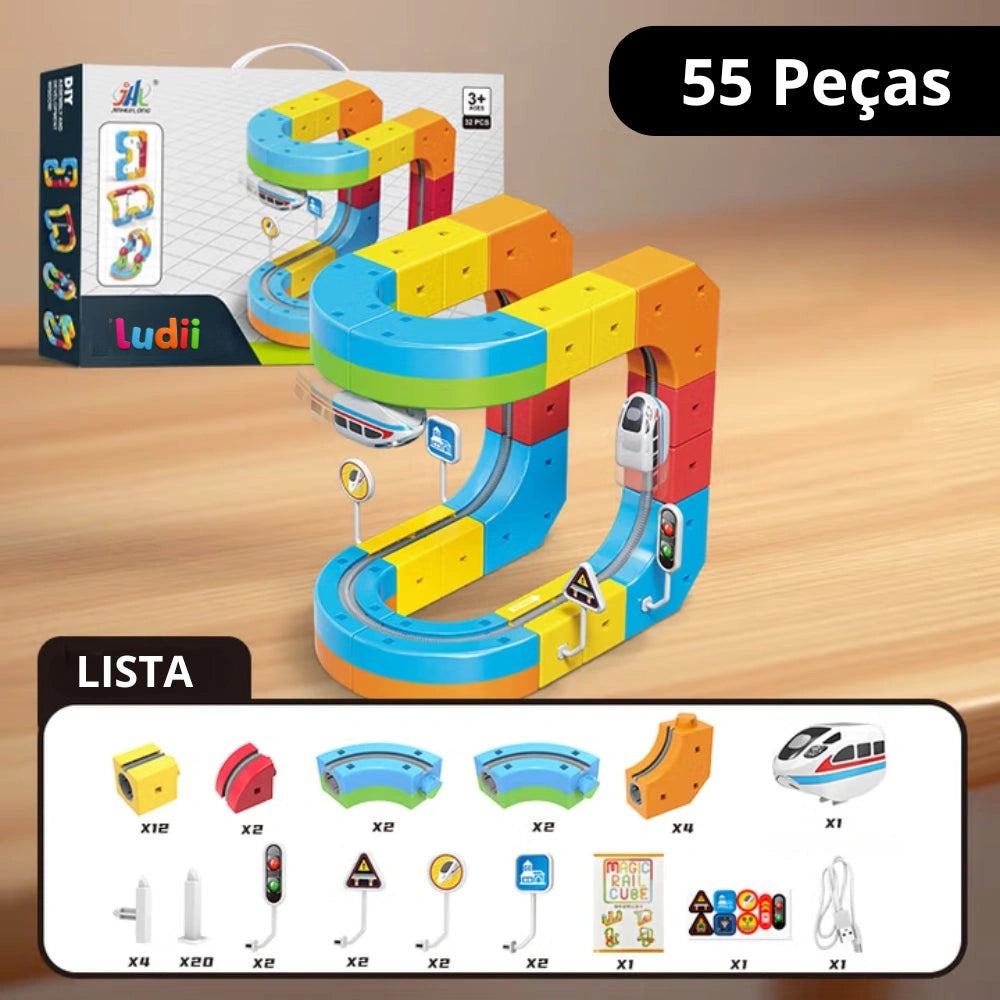 Trilhos Mágicos Ludii – Imã de Criatividade