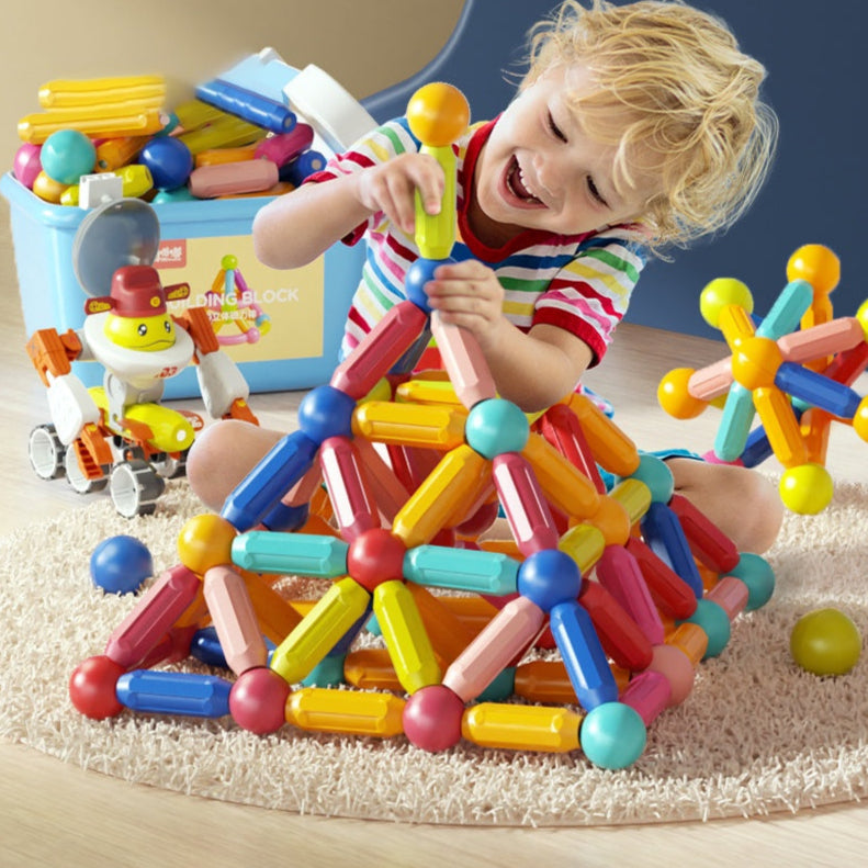 Blocos Magnéticos Ludii | Imaginações em Movimento