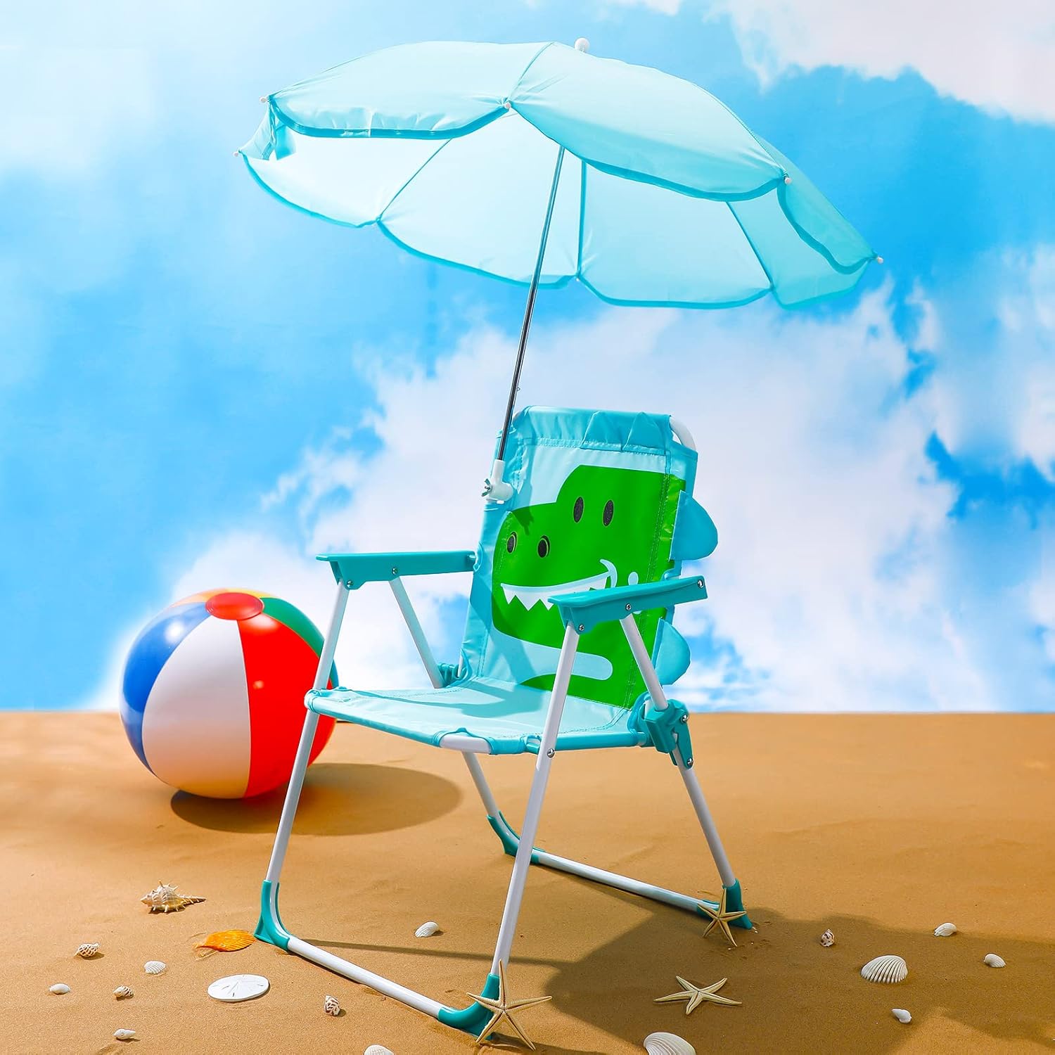 Cadeira Infantil Dobrável com Guarda-Sol Bumbaloo