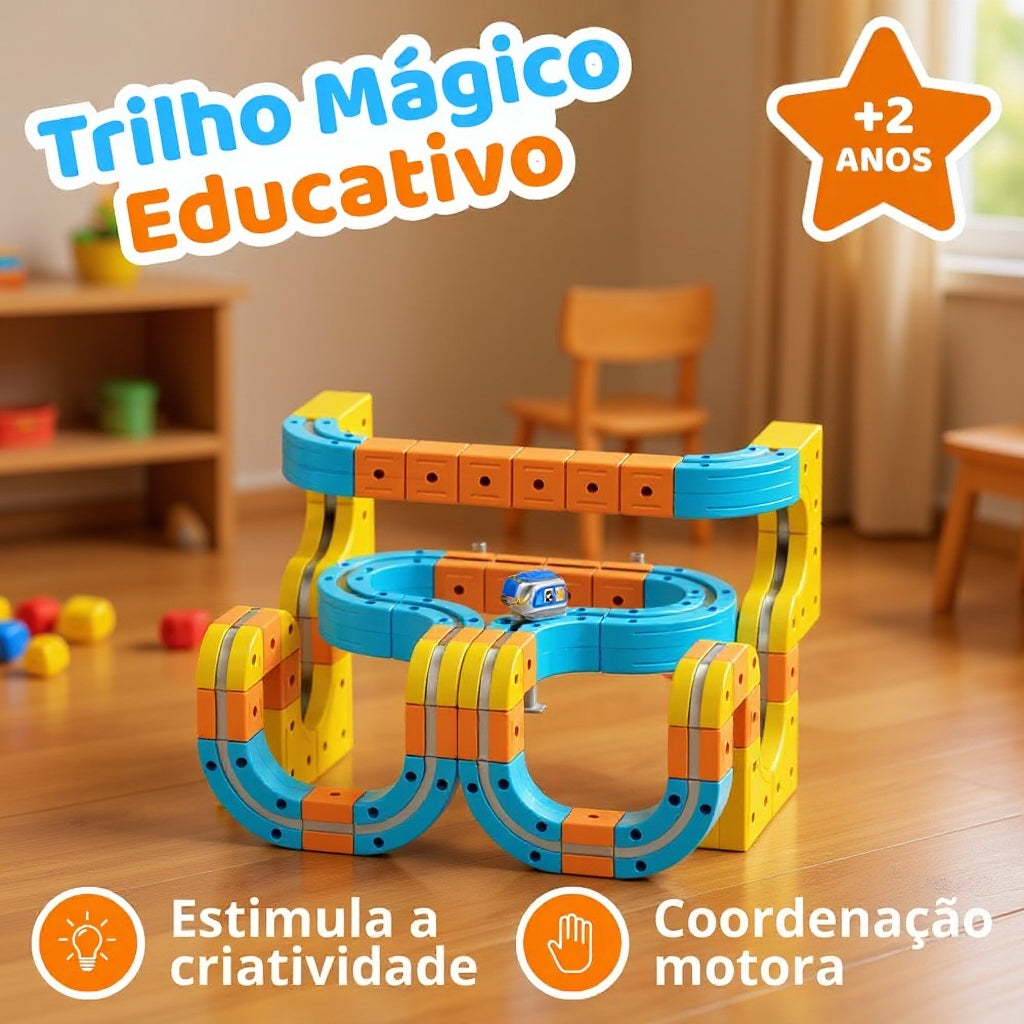 Trilhos Mágicos Bumbaloo – Imã de Criatividade