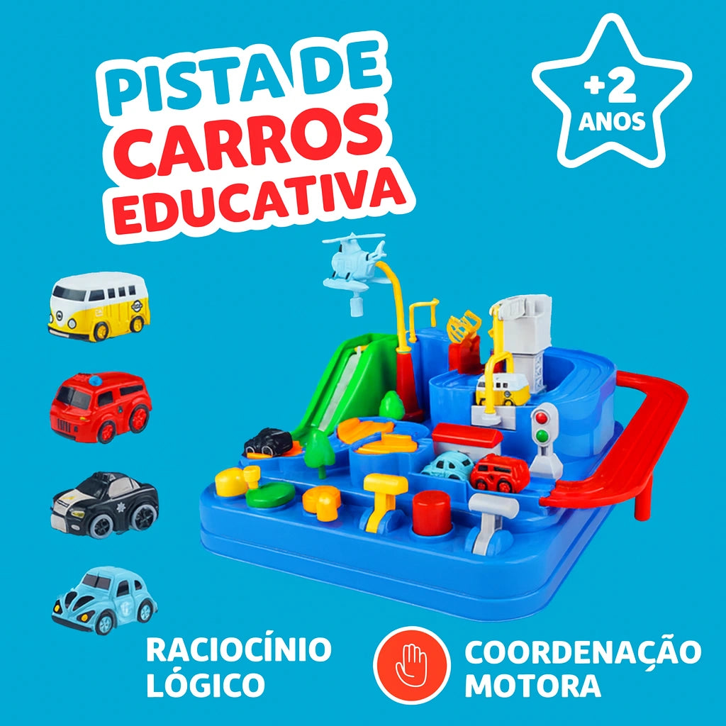 Pista de Carros Educativa Car Adventure