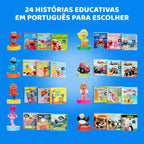 Little Tikes™ - Projetor de Historias Educativas C/ 24 Histórias