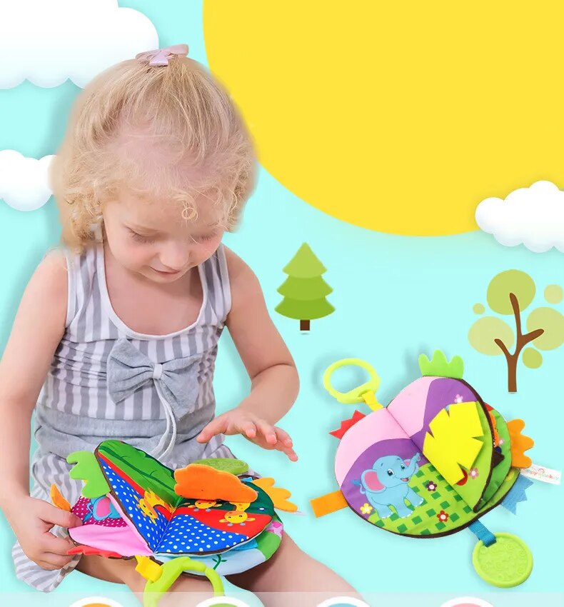 Livro Sensorial Ludii | Cores, Texturas & Sons