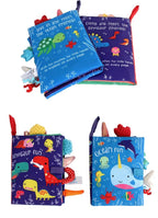 Ludii SafariBook | Livro de Pano Montessori com Caudas Divertidas