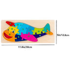 Quebra Cabeça de Madeira 3D - Aprendendo com Diversão!