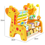 Labirinto Educativo Ludii 3 em 1 | Ábaco, Aramado e Cubo Giratório