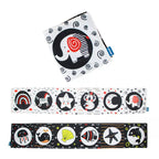 Ludii Livro de Contraste em Pano | Estímulo Visual para Bebês