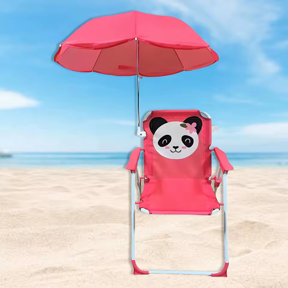 Cadeira Infantil Dobrável com Guarda-Sol Bumbaloo