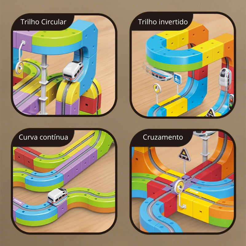 Trilhos Mágicos Ludii – Imã de Criatividade