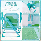 Cadeira Infantil Dobrável com Guarda-Sol Bumbaloo