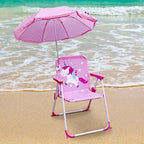 Cadeira Infantil Dobrável com Guarda-Sol Bumbaloo