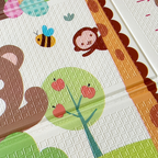 Tapete Sensorial Dupla Face Ludii | Conforto e Diversão para Bebês