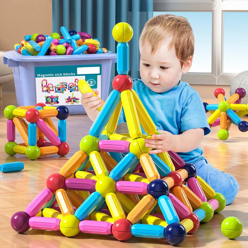 Blocos Magnéticos Ludii | Imaginações em Movimento