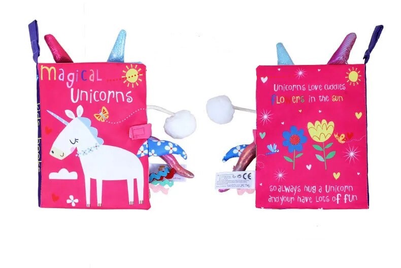 Ludii SafariBook | Livro de Pano Montessori com Caudas Divertidas