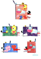 Ludii SafariBook | Livro de Pano Montessori com Caudas Divertidas