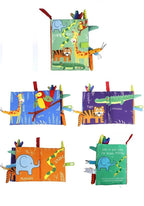 Ludii SafariBook | Livro de Pano Montessori com Caudas Divertidas